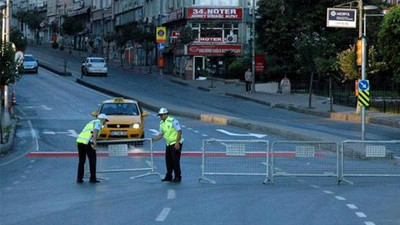 İstanbul'da bazı yollar kapatıldı