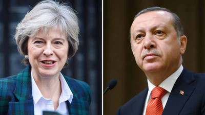 Erdoğan, Theresa May ile görüştü