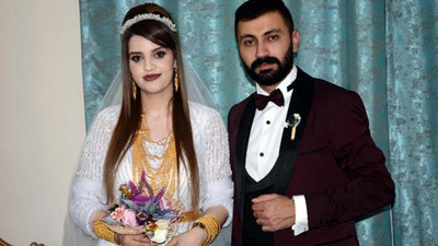Aşiret düğününde gelin ve damada 1 kilo altın takıldı
