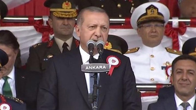 Erdoğan: Bazıları askeri okullar kapatıldı diye propaganda yapıyor