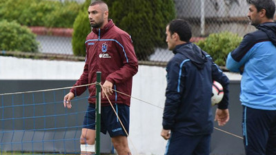 Trabzonspor'da Burak Yılmaz sürprizi