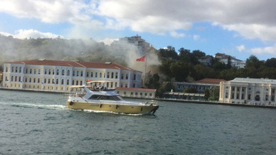 Kabataş Lisesi'nde yangın