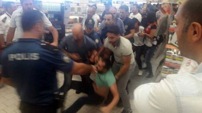 Tazminatlarını isteyen işçiler darp edilerek gözaltına alındı