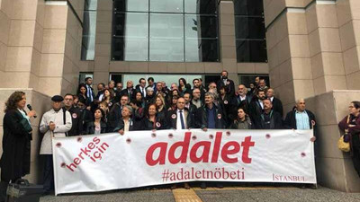 Adalet Nöbeti'nde avukata saldırısı protestosu