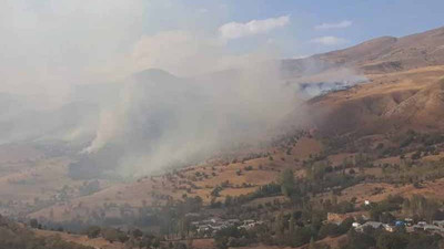 Dersim'de yangın dört bir tarafa yayıldı