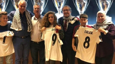 'Cesur kız'ı davet eden Real Madrid'e İsrail'den tepki