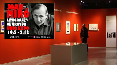 'Joan Miro Litografi ve Gravür' sergisi