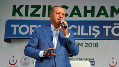 Erdoğan: Yatırım ve hizmetlerimiz bölgede oya dönüşmüyor