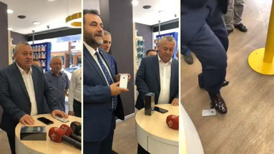 iPhone'nu satan MHP'li vekil: Kaldık ortada