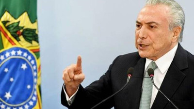 Brezilya Devlet Başkanı Temer'e yolsuzluk suçlaması