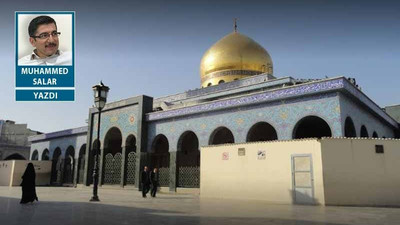 Emevi Camii’ne namaza giderken!