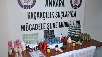 700 bin tarihi geçmiş kaçak vitamin ele geçirildi