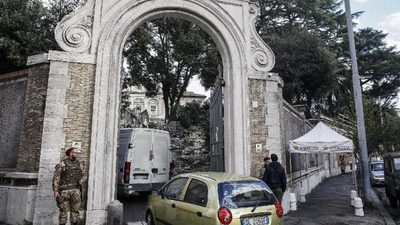 Vatikan'ın Roma Büyükelçiliği'nde insan kemikleri bulundu