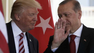 Erdoğan, Trump'la görüştü