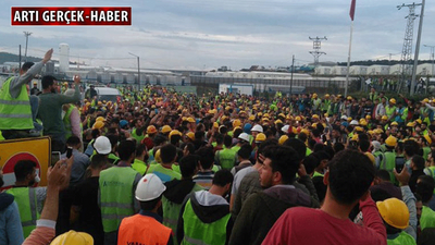 Havalimanı işçilerine 'yürüyüşlere silahla katılma' suçlaması