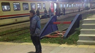 300 yolculu tren Çatalca'da arıza yaptı