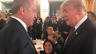 Erdoğan ve Trump bir süre sohbet etti