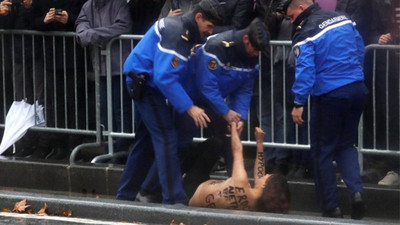 FEMEN'den Paris'te ikinci protesto