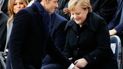 101 yaşındaki kadın Merkel'i Macron'un eşi zannetti