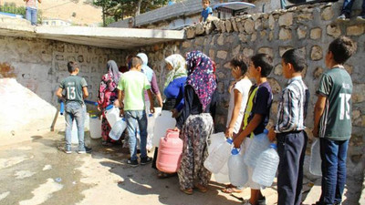 Şırnak'ta binlerce kişi günlerdir susuz