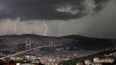 İstanbul için sağanak yağmur uyarısı