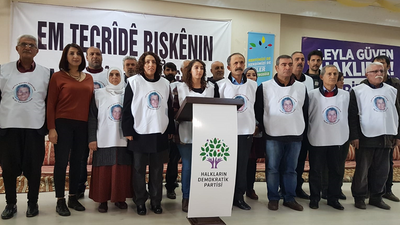 HDP’li vekiller Leyla Güven’e destek için açlık grevinde