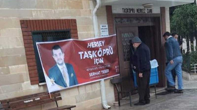 AKP'li aday adayı propagandaya camiden başladı