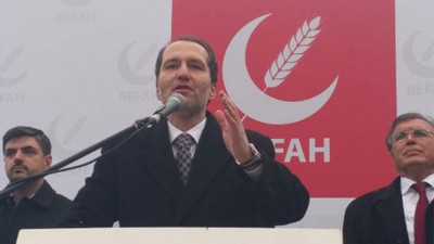 Yeniden Refah'tan ilk miting: Tek başına iktidar olacağız