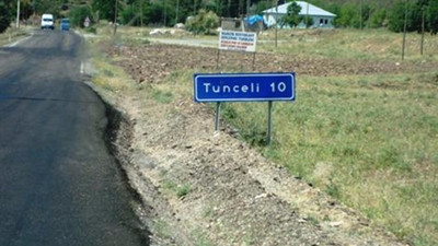 Tunceli'de 31 bölge yasaklandı