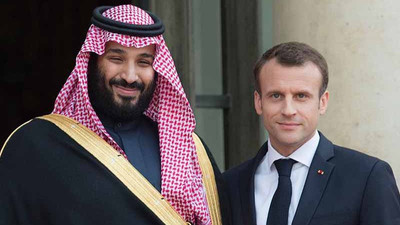 Macron, Suudi Prens Selman’la görüşecek