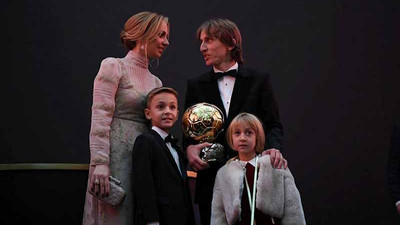 Altın Top, Real Madrid'li yıldız Luka Modric'in oldu