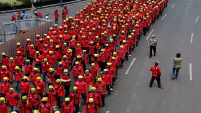 Fotoğraflarla Dünyadan 1 Mayıs