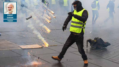 Kral Macron'un beti benzi sapsarı