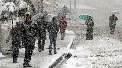 Meteorolojiden sağanak ve kar uyarısı