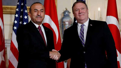 Çavuşoğlu, Pompeo ile görüştü