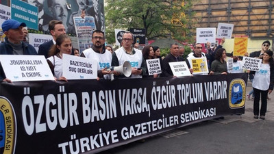 TGS: Gazeteciler için can güvenliği sorunu had safhaya çıktı