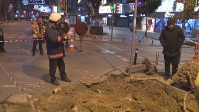 Kadıköy'ün doğal gaz borusunu deldiler