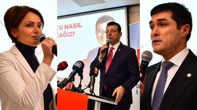 İmamoğlu, CHP ve İYİ Parti il teşkilatlarıyla buluştu