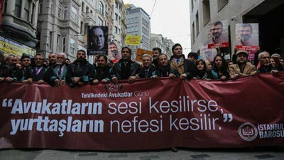 'Avukatların sesi kesilirse yurttaşların sesi kesilir'