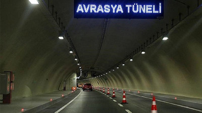 Avrasya Tüneli geçiş ücretlerine yüzde 37.8 zam