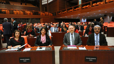 HDP'nin Meclis'teki barış nöbeti başladı