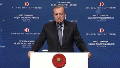 Erdoğan ODTÜ'de konuştu: Bütünleşirsek ülkemizi uçururuz