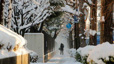 Japonya'da kar hayatı felç etti: 100 uçuş iptal