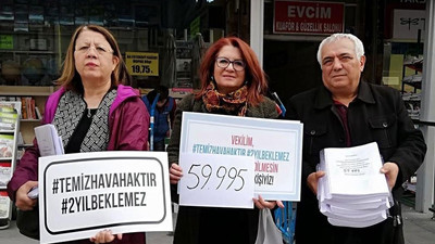 'Havayı kirletme izni'ne karşı 60 bin imza Meclis'te