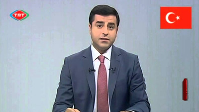 TRT, Demirtaş videosunu YouTube'dan kaldırttı