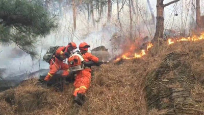 Çin'de orman yangını: 24 itfaiyeci öldü