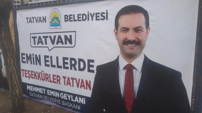 'AKP'li aday net bir sonuç çıkmamışken başkanlığını ilan etti'