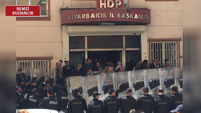 Diyarbakır HDP İl Binası polis ablukasında