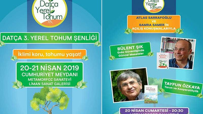 Datça 3. Yerel Tohum Şenliği başlıyor