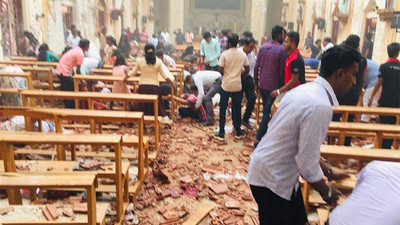 Sri Lanka'da kilise ve otellere 8 bombalı saldırı: 207 ölü, 450 yaralı